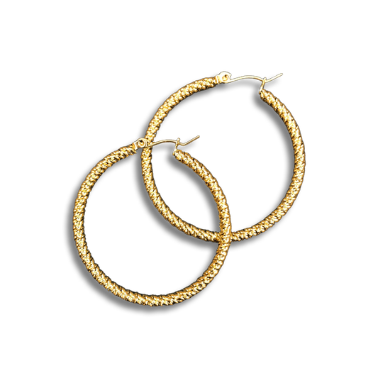 OLIVIA HOOP EARRINGS